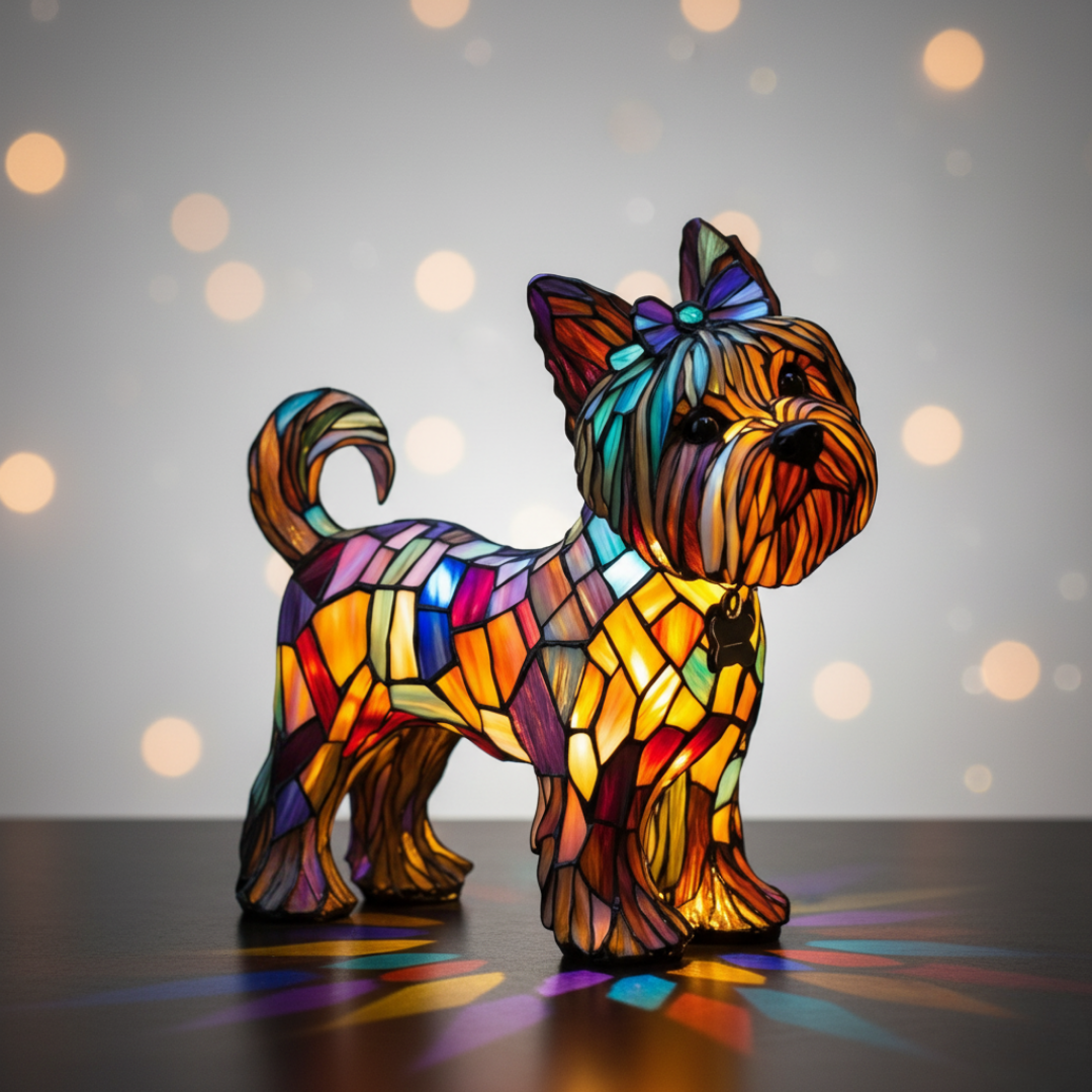 Lampada Artigianale – Crystal Queen, the Corgi of Eternal Glow