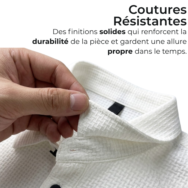 Polo Premium Jacquard - Pour Tous Les Moments.