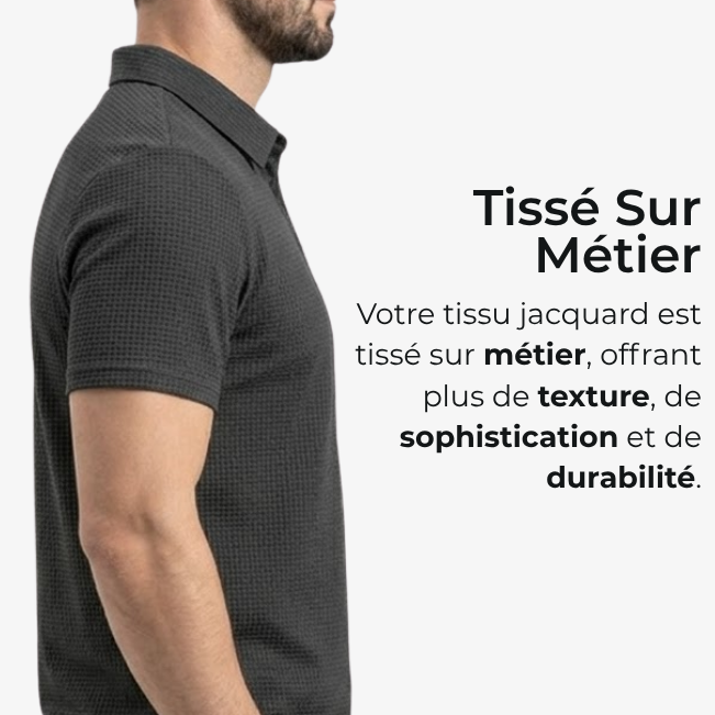 Polo Premium Jacquard - Pour Tous Les Moments.