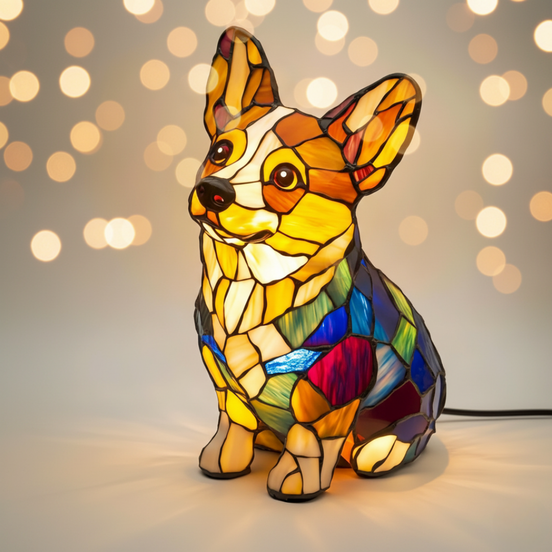Lampada Artigianale – The Gentle Corgi of Eternal Glow and Home Warmth