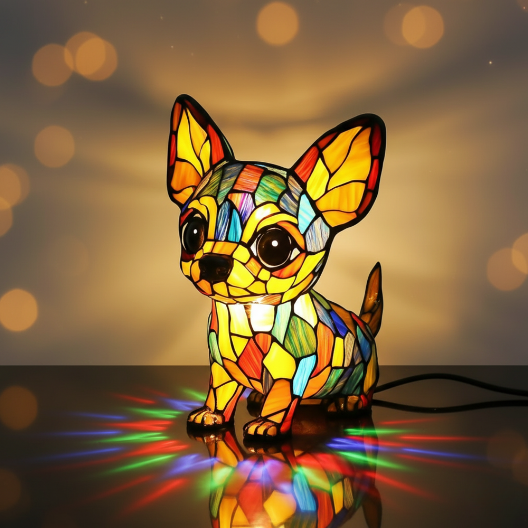 Lampada Artigianale – Chihuahua of Eternal Glow, The Gentle Companion