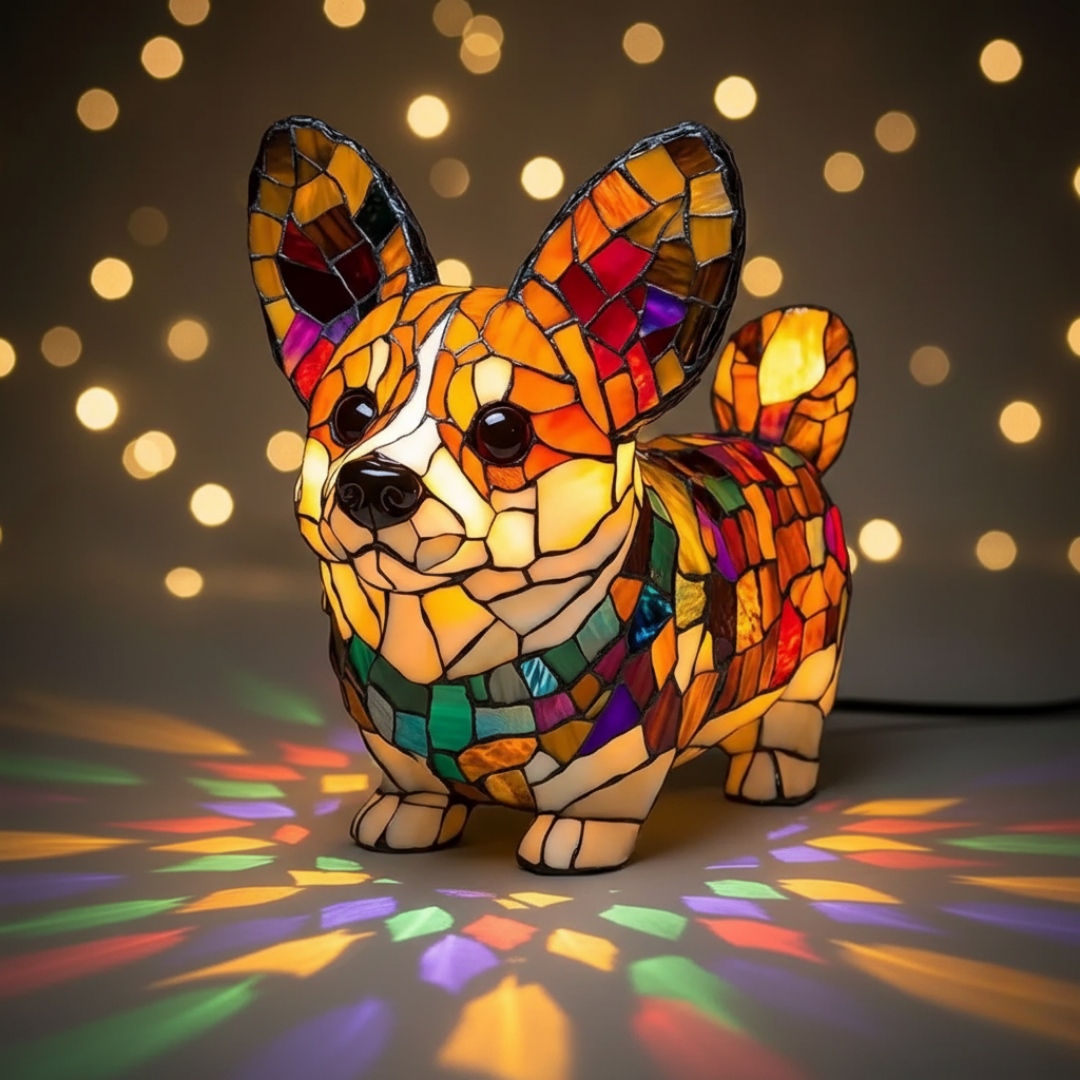 Lampada Artigianale – The Gentle Corgi of Eternal Glow and Home Warmth