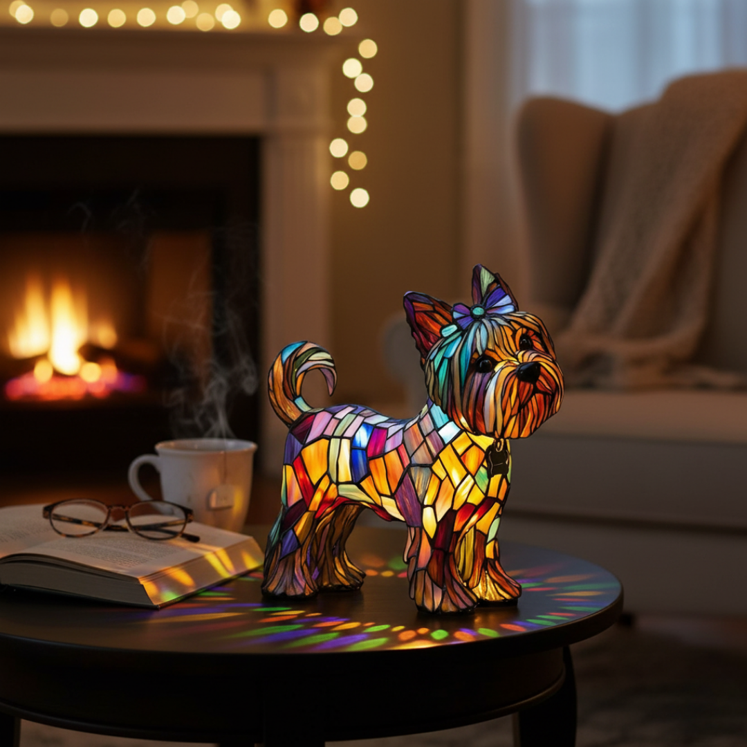 Lampada Artigianale – Crystal Queen, the Corgi of Eternal Glow