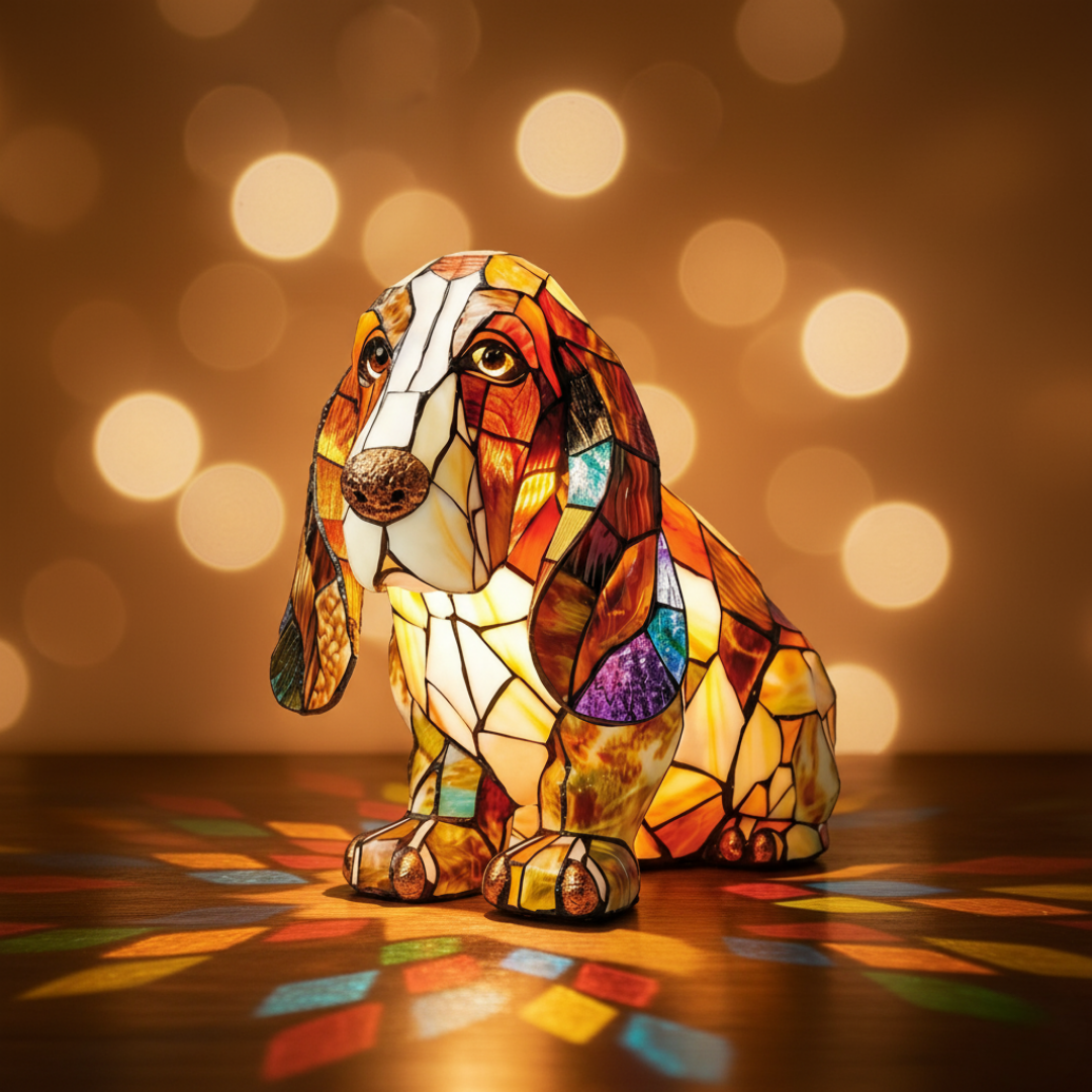 Lampada Artigianale – Nala of Eternal Glow The Gentle Corgi of Light