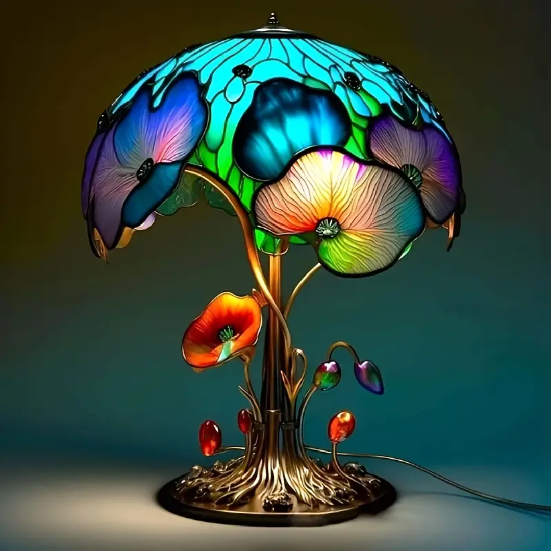 Lampada Artigianale – Boho Style Mushroom Flower Lamp
